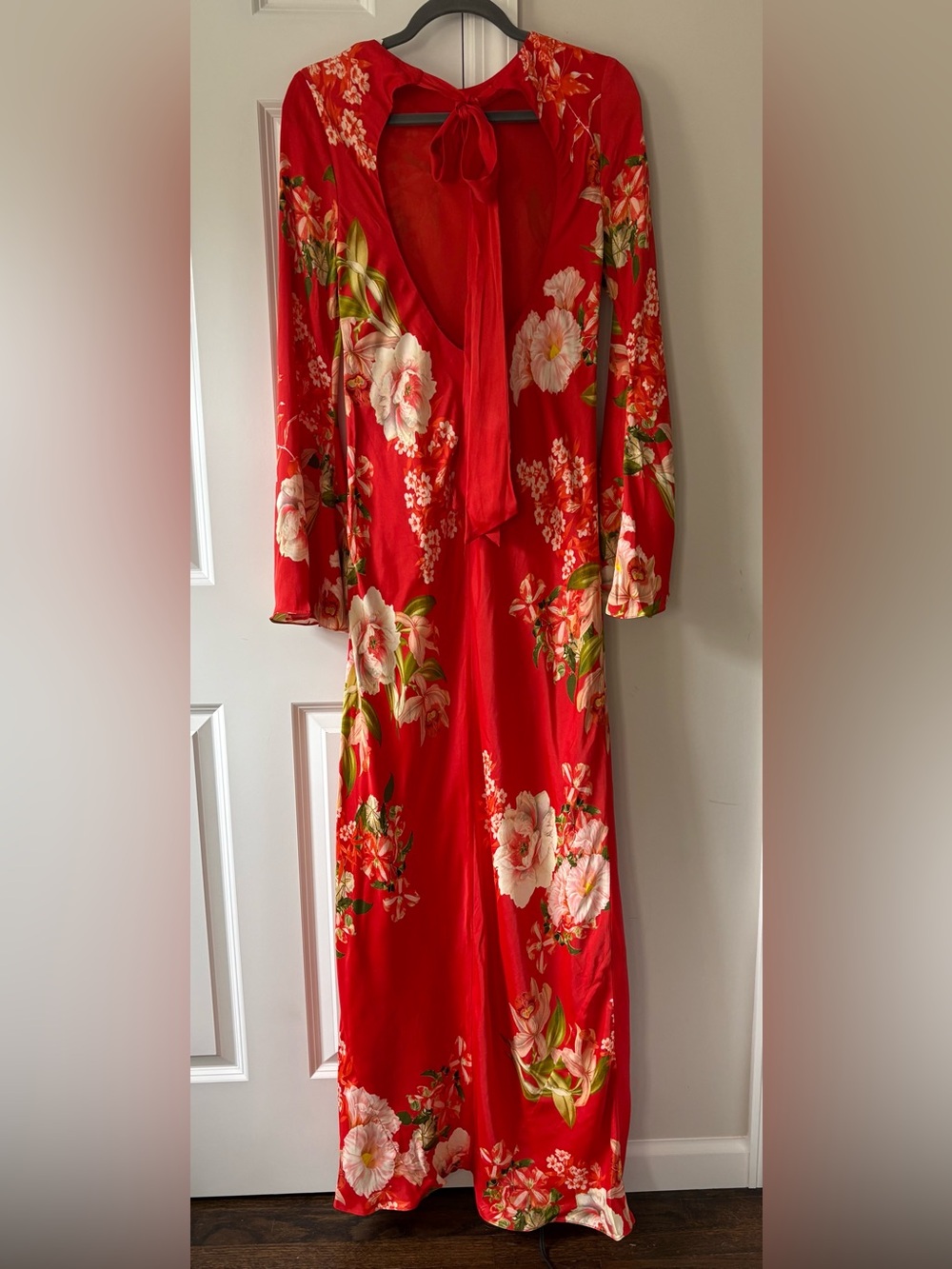 Hemant & Nandita Hibi Back Tie Maxi Dress NWT - Picture 4 of 14